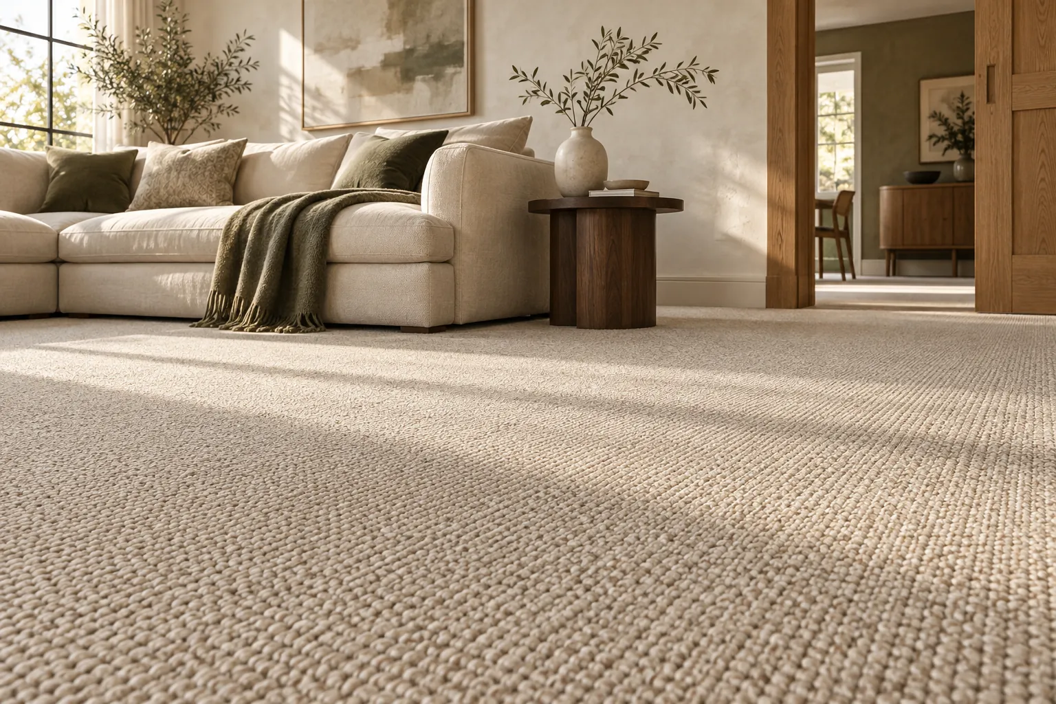 Carpet room concept, shown as illustrative flooring inspiration.