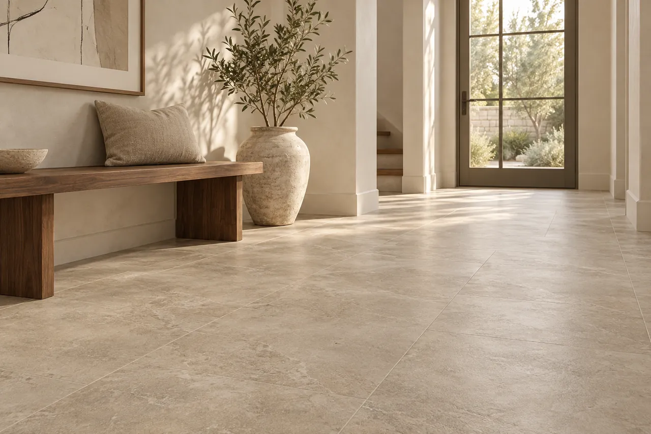 Vinyl room concept, shown as illustrative flooring inspiration.